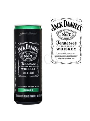 Jack Daniel's Ginger Lata 355cc