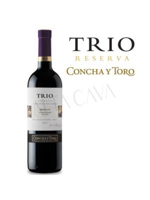 Trio Merlot Reserva Concha y Toro