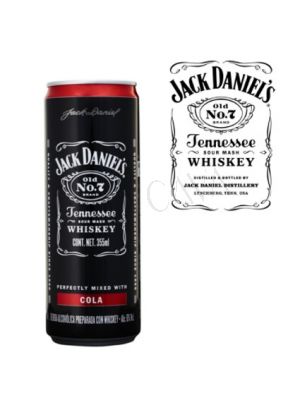 Jack Daniel's Cola Lata 355cc